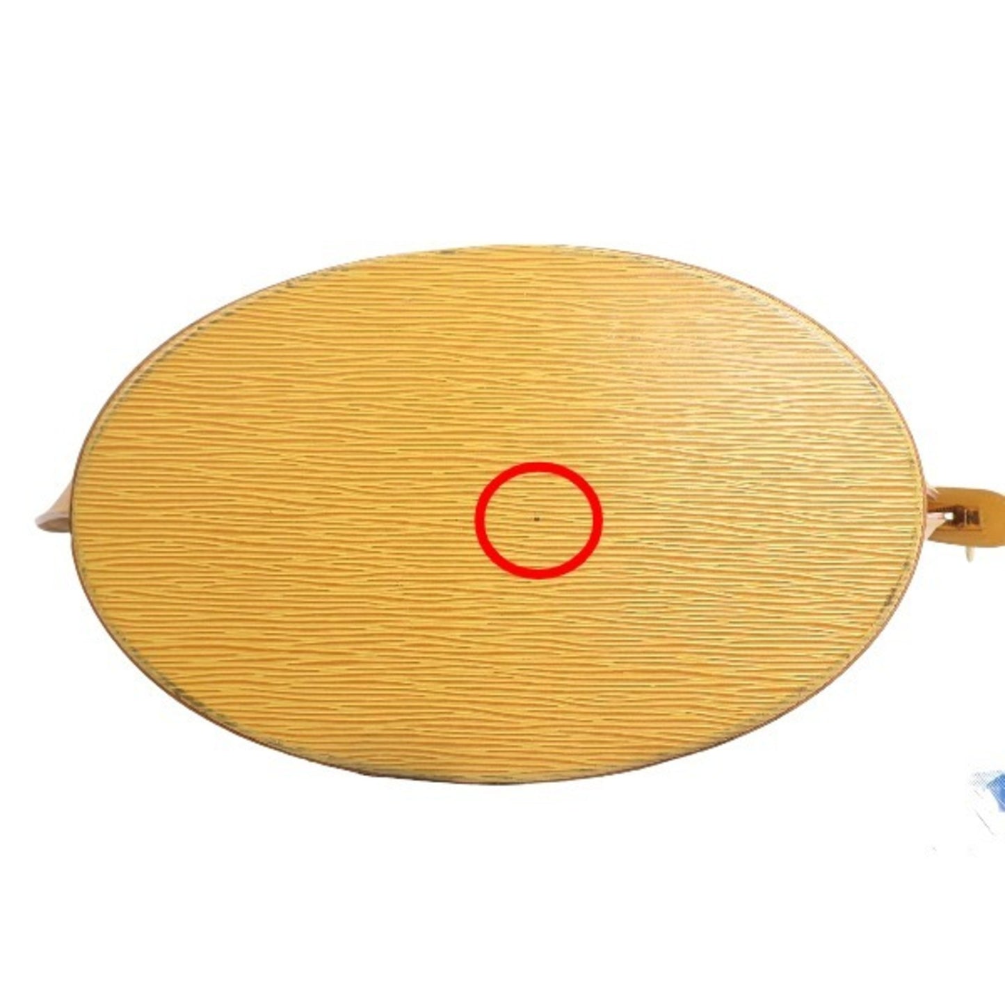 Louis Vuitton Yellow Leather Saint Jacques