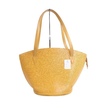 Louis Vuitton Yellow Leather Saint Jacques