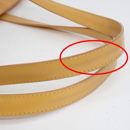 Louis Vuitton Yellow Leather Saint Jacques