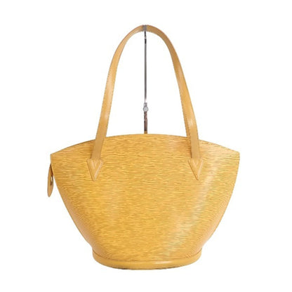 Louis Vuitton Yellow Leather Saint Jacques
