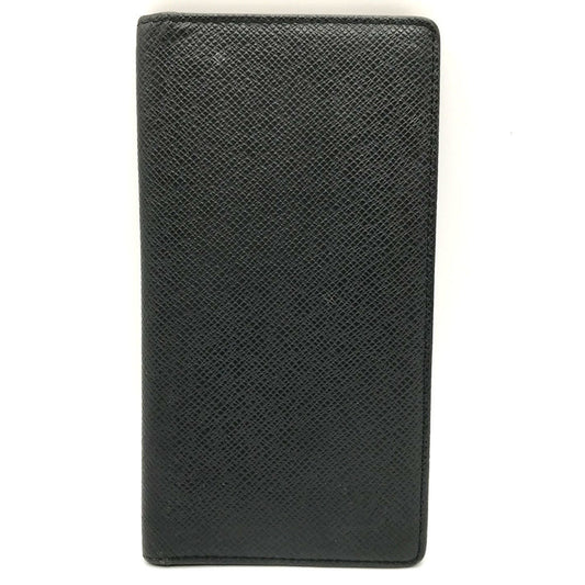 Louis Vuitton Black Leather Porte Carte Credit Bifold
