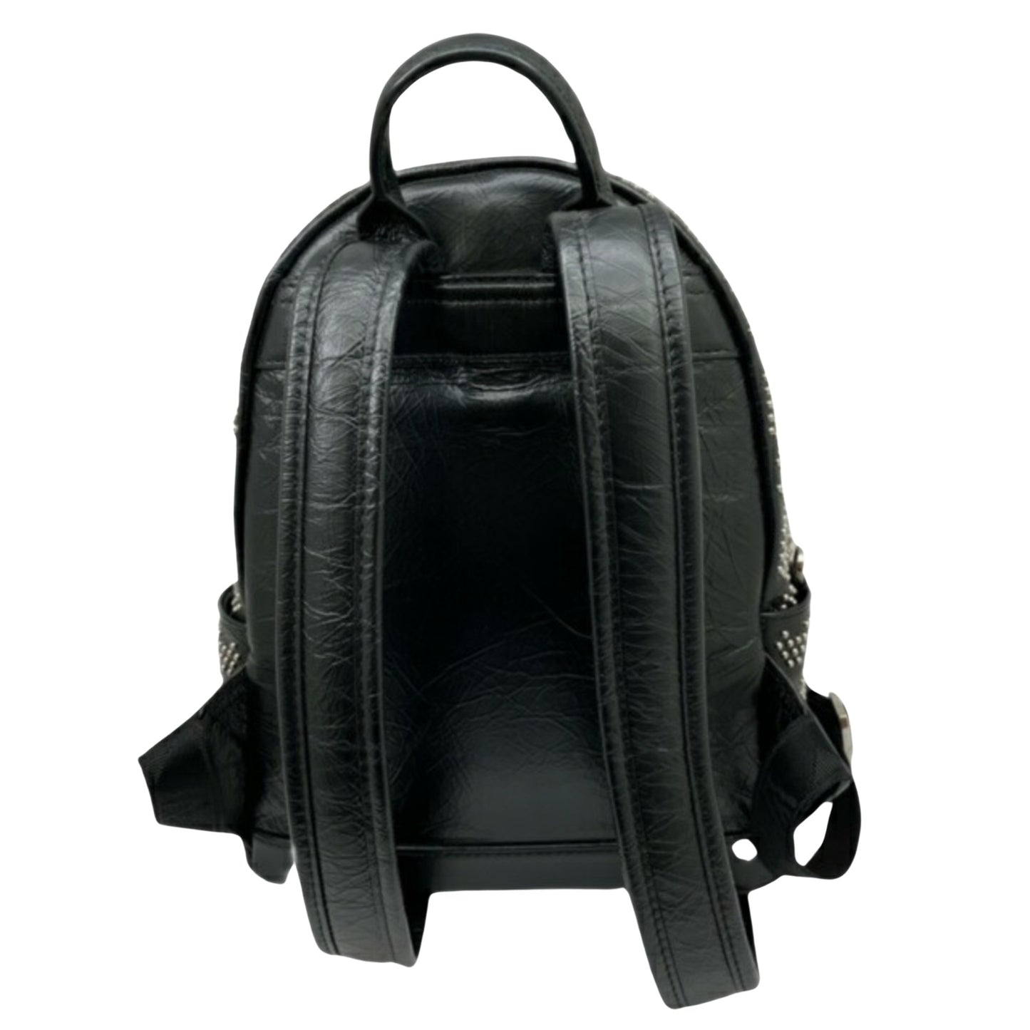 Mcm Black Leather Visetos