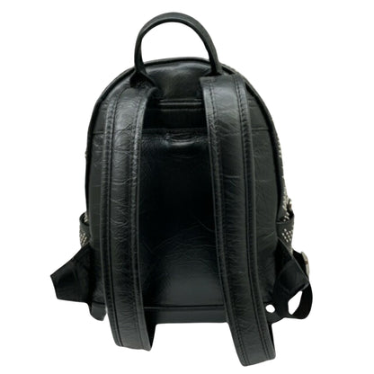 Mcm Black Leather Visetos
