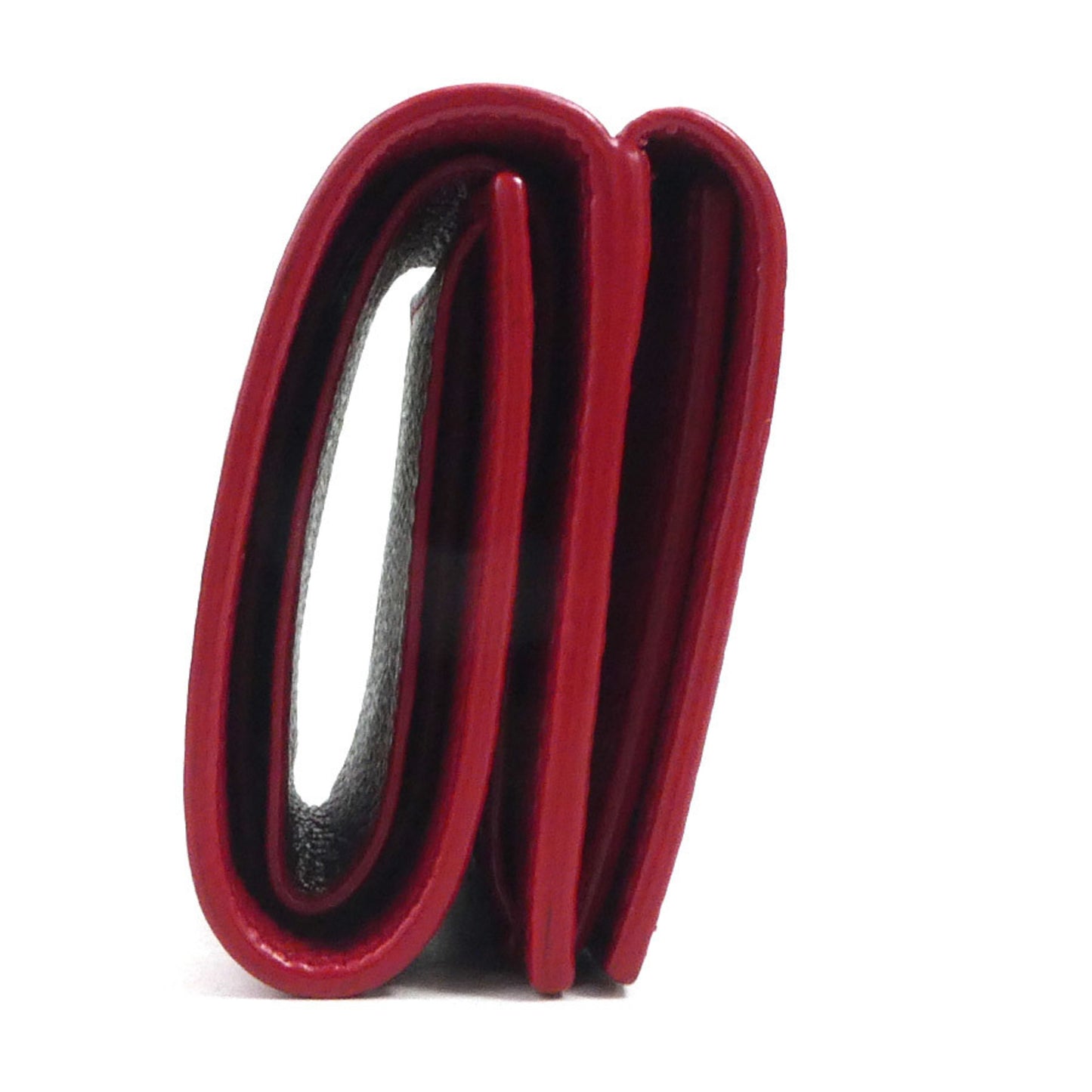 Saint Laurent Red Leather Wallet