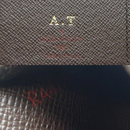 Louis Vuitton Brown Canvas Couverture Agenda Fonctionnel Pm