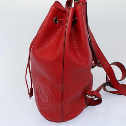 Gucci Red Leather Soho