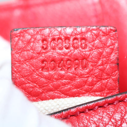 Gucci Red Leather Soho