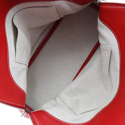 Hermès Red Leather Bolide