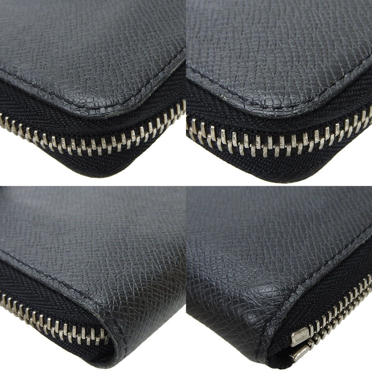 Louis Vuitton Black Leather Brazza