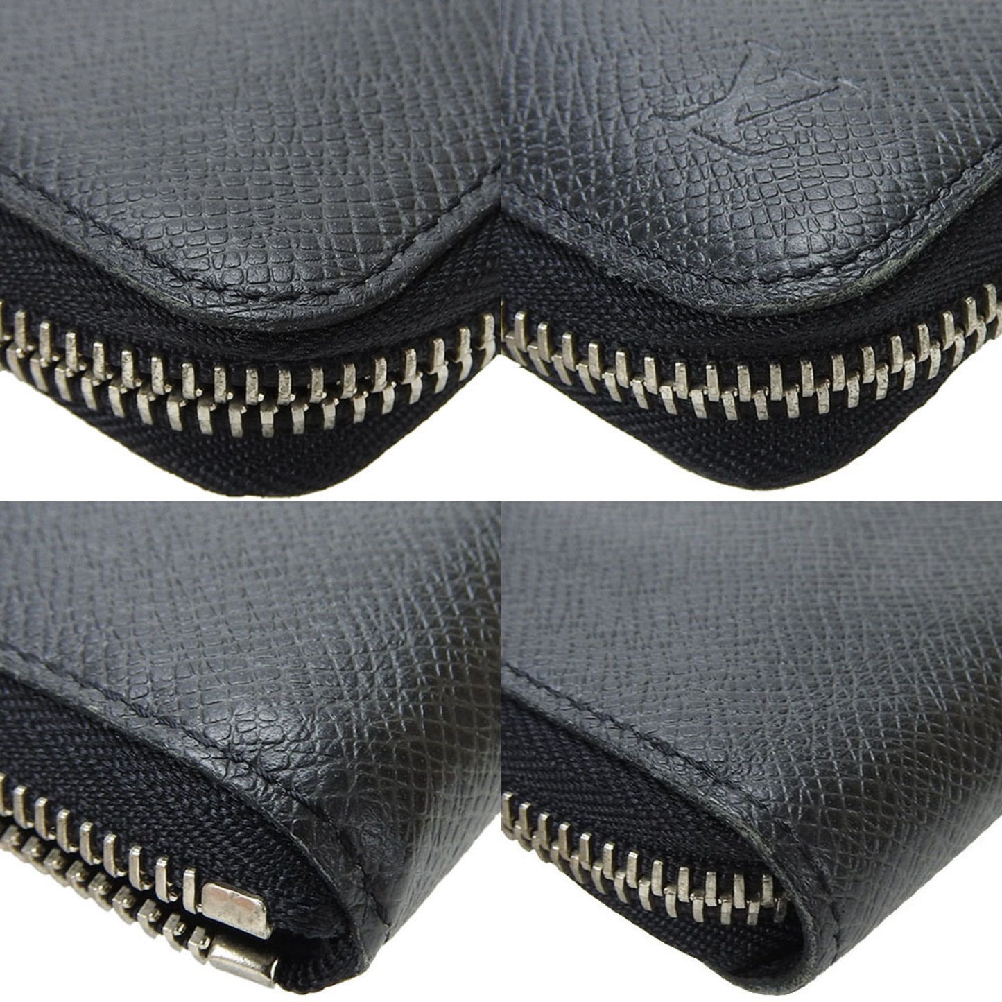 Louis Vuitton Black Leather Brazza