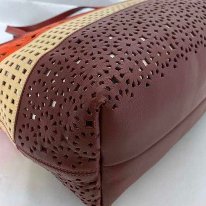 Salvatore Ferragamo Red Leather Gancini