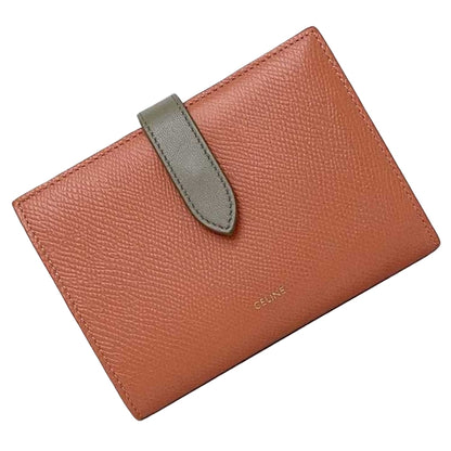 Saint Laurent Red Leather Wallet