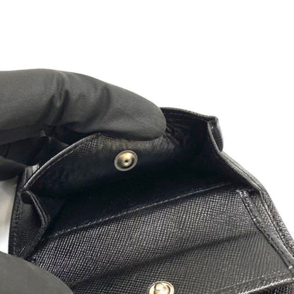 Salvatore Ferragamo Black Leather Wallet