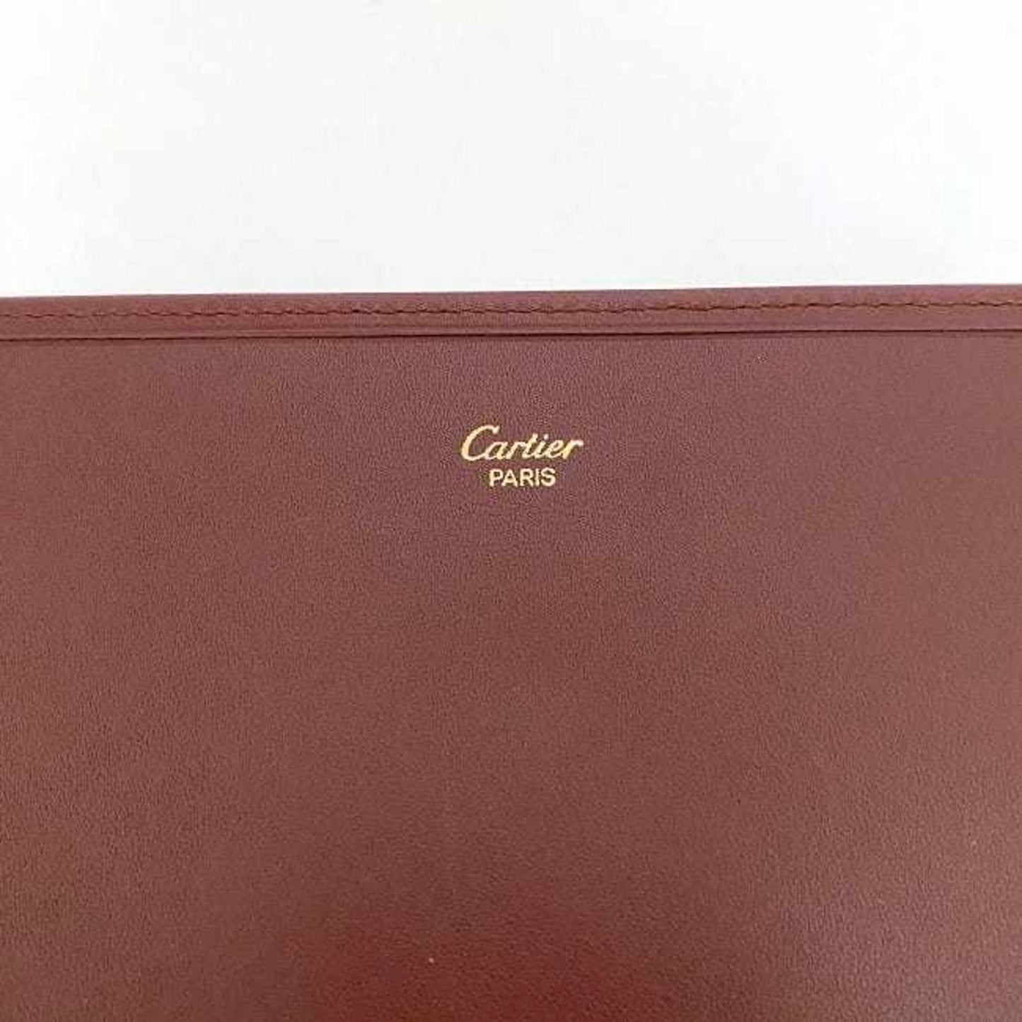 Cartier Red Leather Must De Cartier