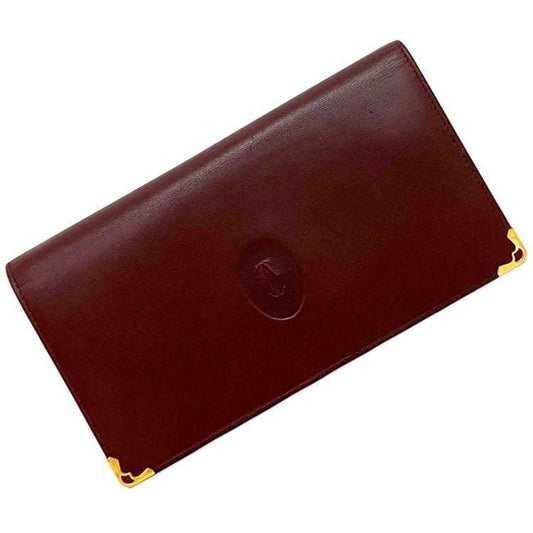 Cartier Red Leather Must De Cartier