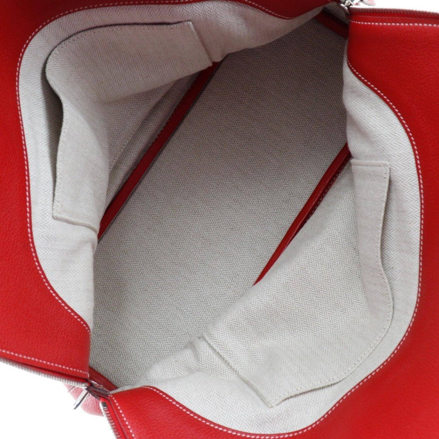 Hermès Red Leather Bolide