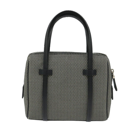 Bally Gray Canvas Handbag
