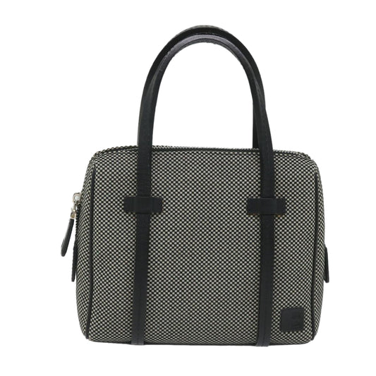 Bally Gray Canvas Handbag