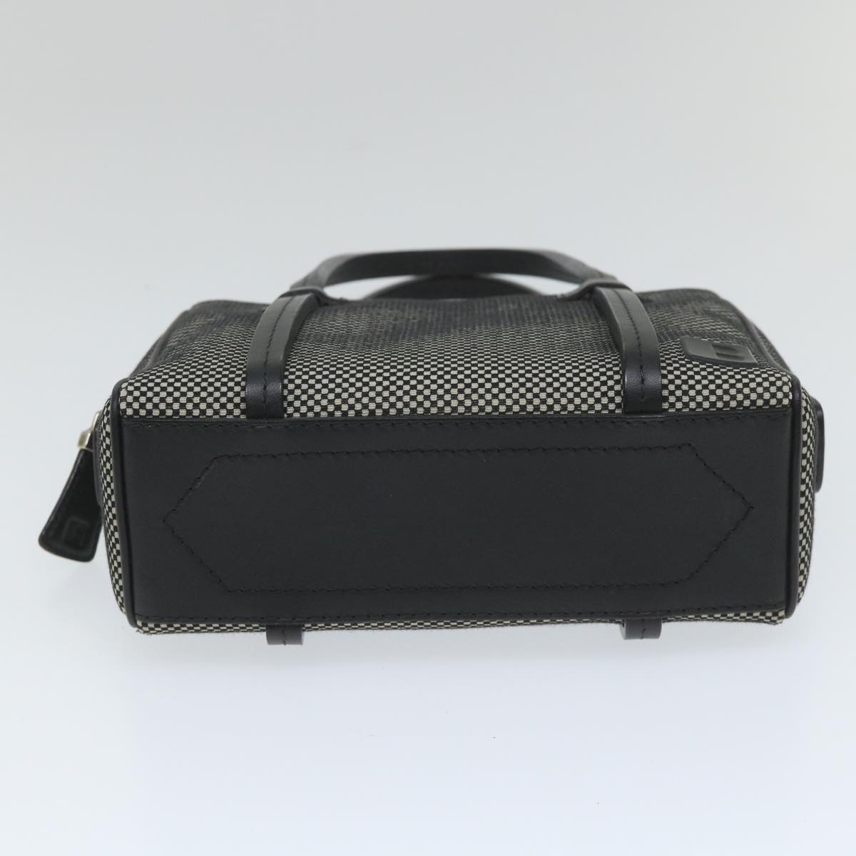 Bally Gray Canvas Handbag