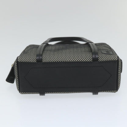 Bally Gray Canvas Handbag