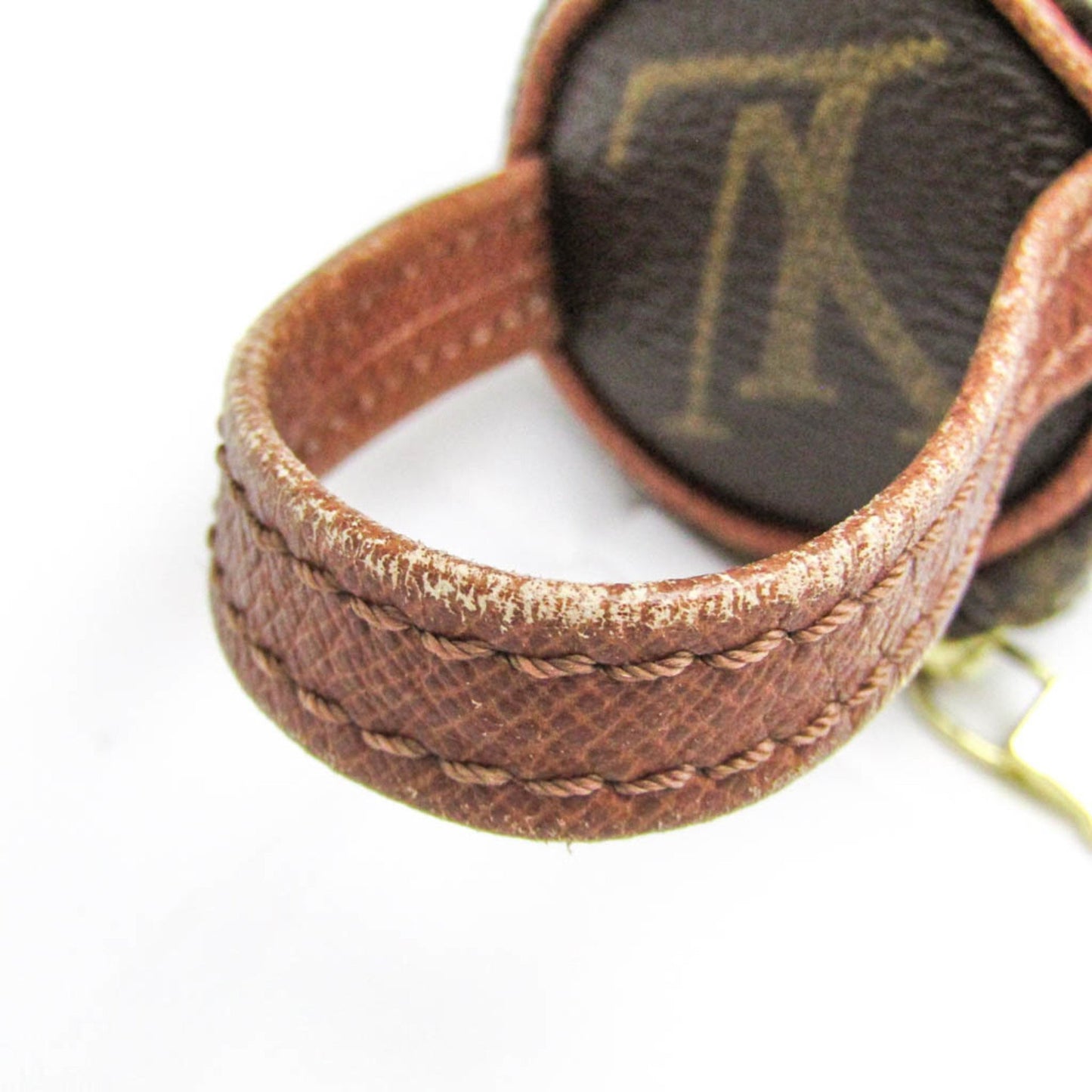 Louis Vuitton Brown Canvas Etui À Balles De Golf