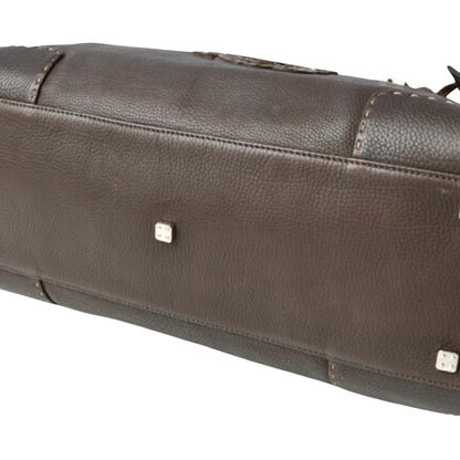 Loewe Brown Leather Amazona