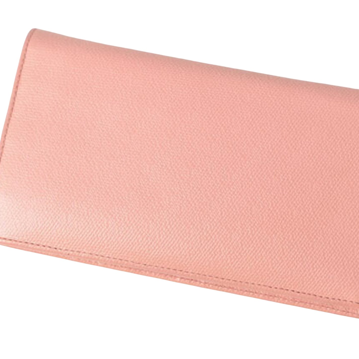 Chanel Pink Leather Coco Mark