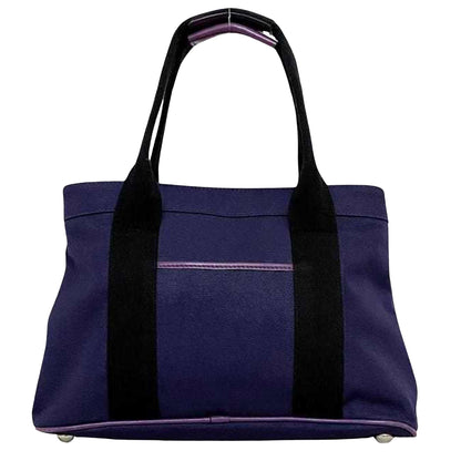 Loewe Purple Canvas Tote