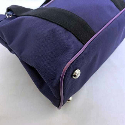 Loewe Purple Canvas Tote