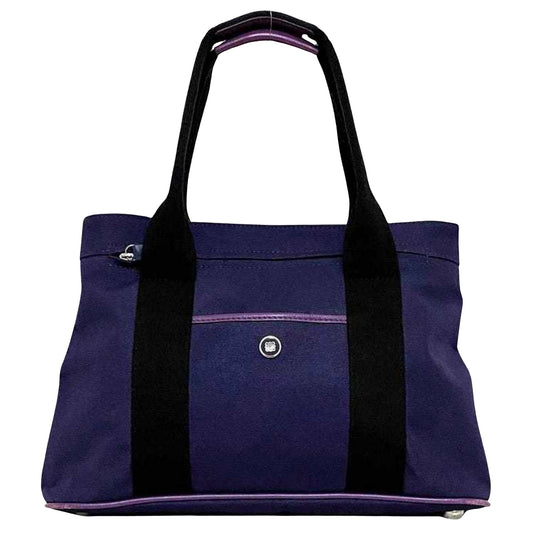 Loewe Purple Canvas Tote