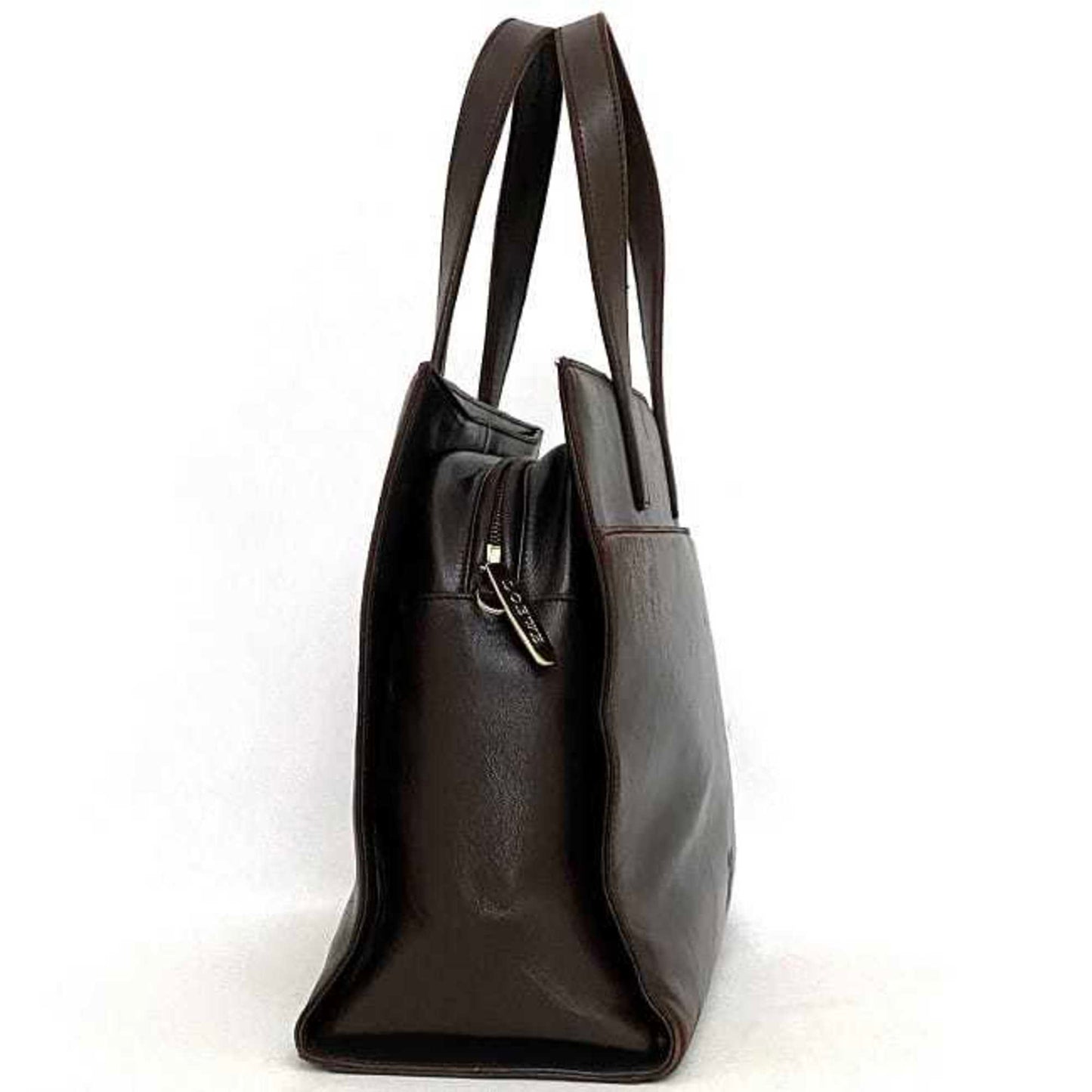 Loewe Brown Leather Handbag