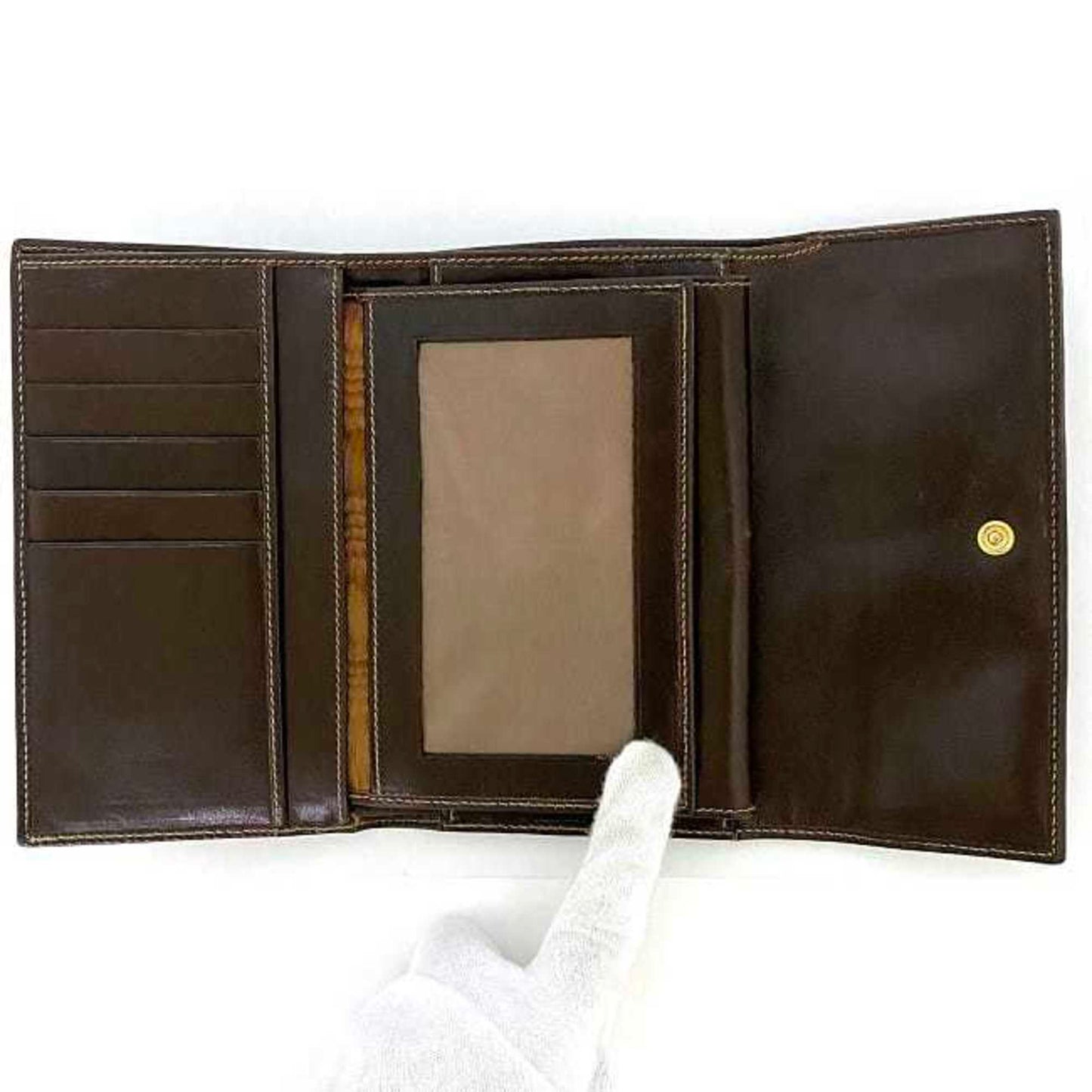 Fendi Brown Canvas Zucca