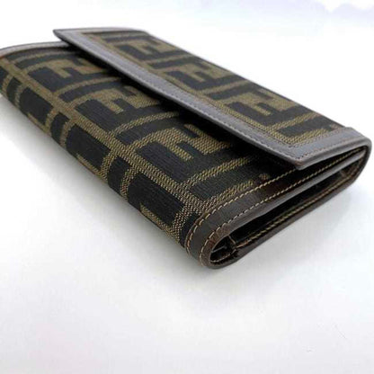 Fendi Brown Canvas Zucca
