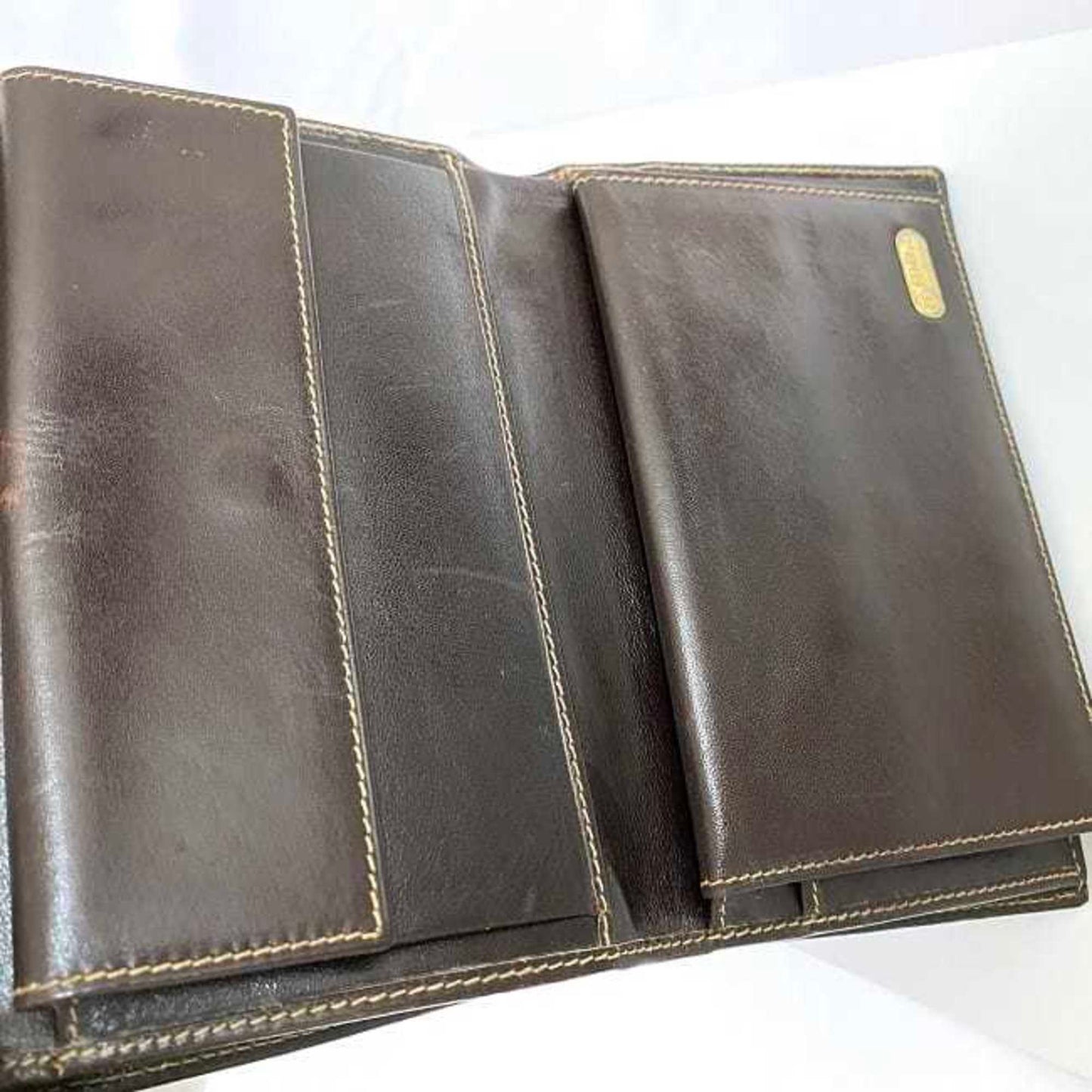 Fendi Brown Canvas Zucca