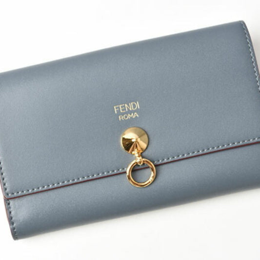 Fendi Brown Leather Wallet