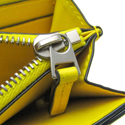Bottega Veneta Yellow Leather Intrecciato