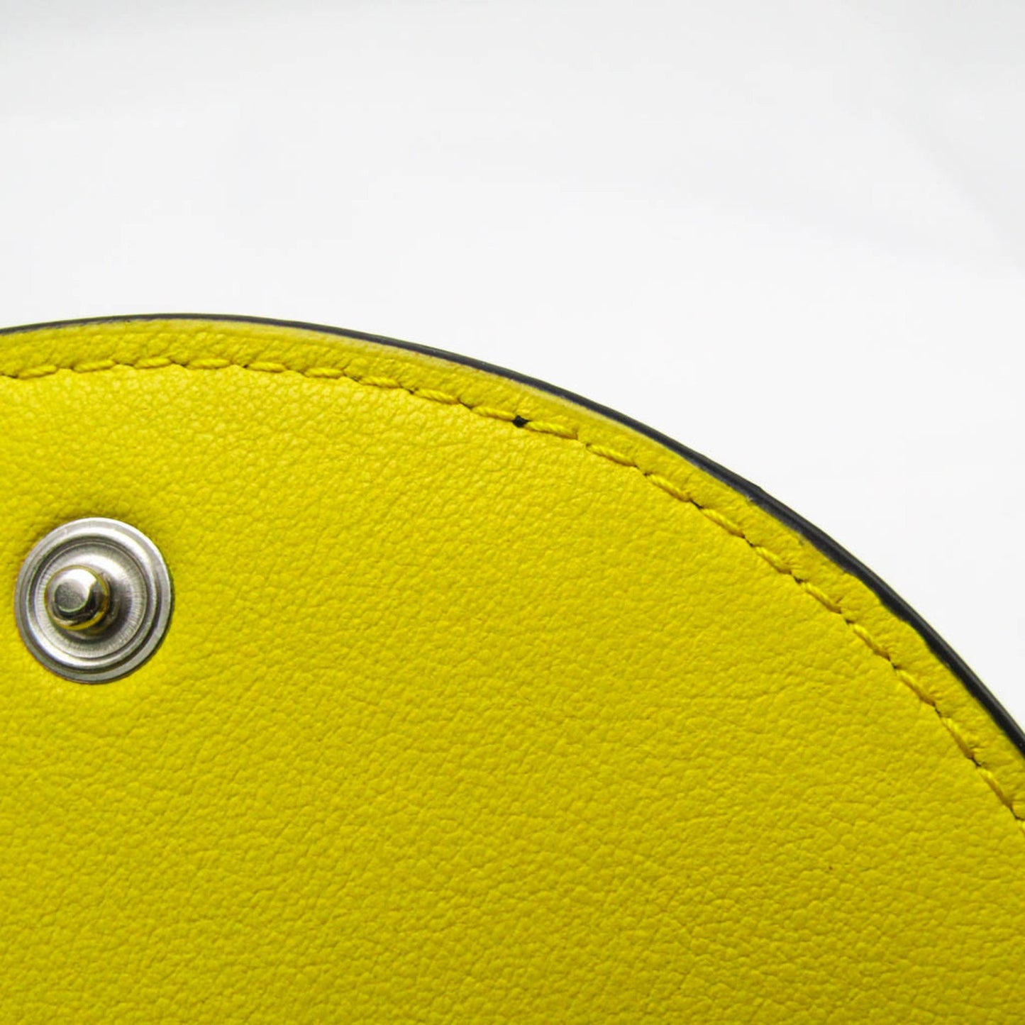 Bottega Veneta Yellow Leather Intrecciato