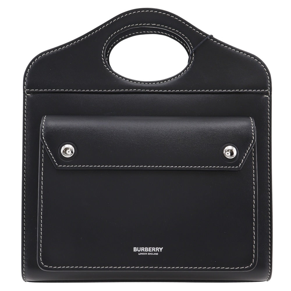 Burberry Black Leather Handbag