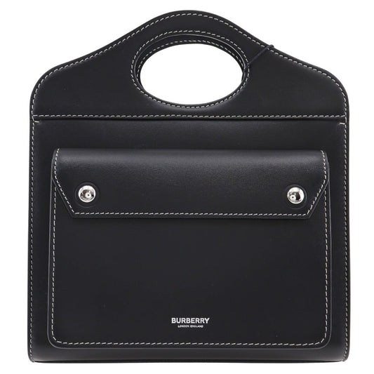 Burberry Black Leather Handbag