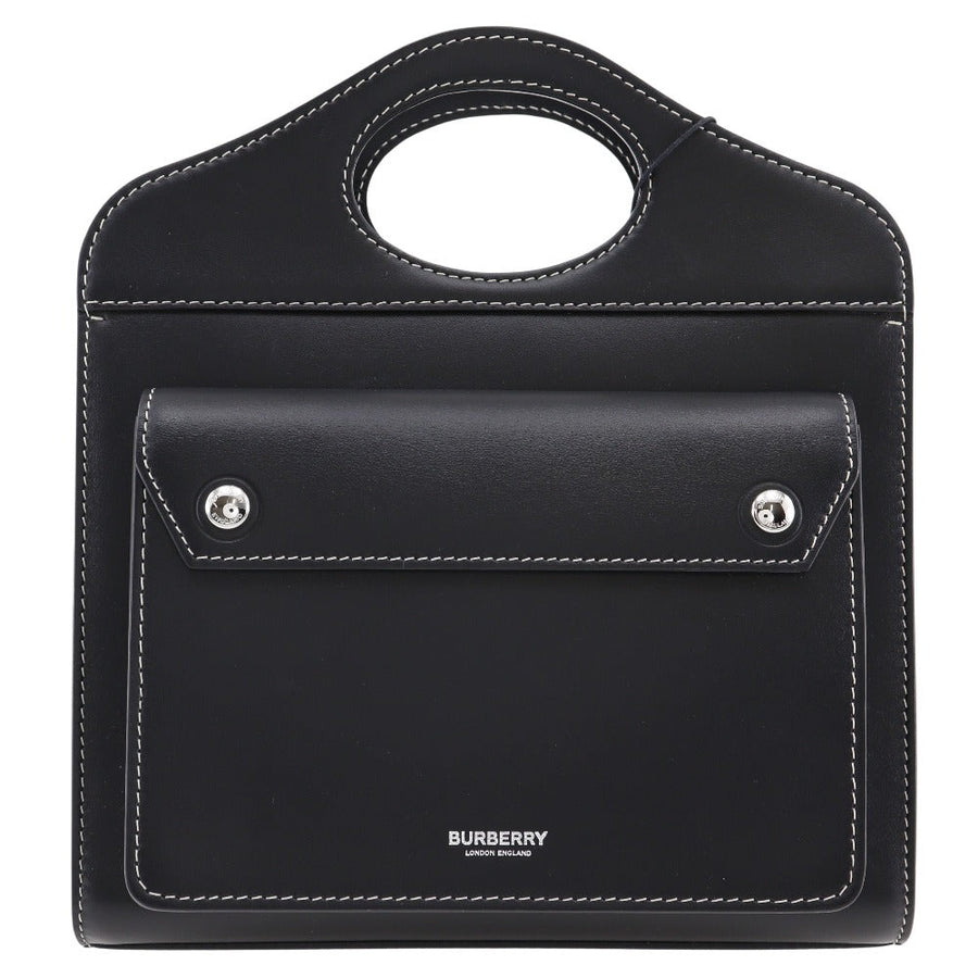 Burberry Black Leather Handbag