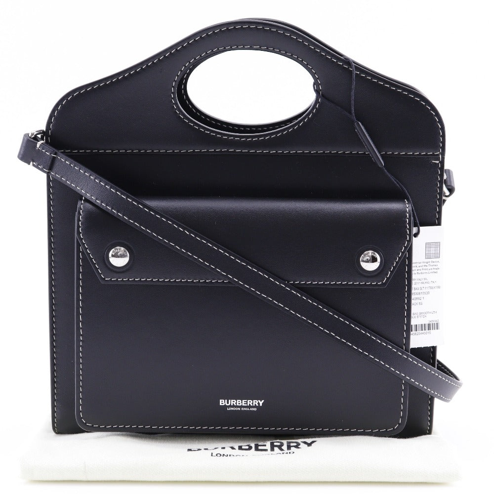 Burberry Black Leather Handbag