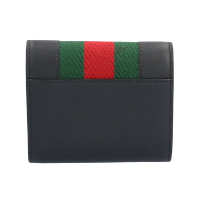 Gucci Black Leather Sylvie