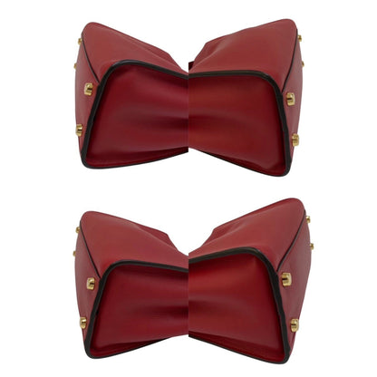 Fendi Red Leather Peekaboo