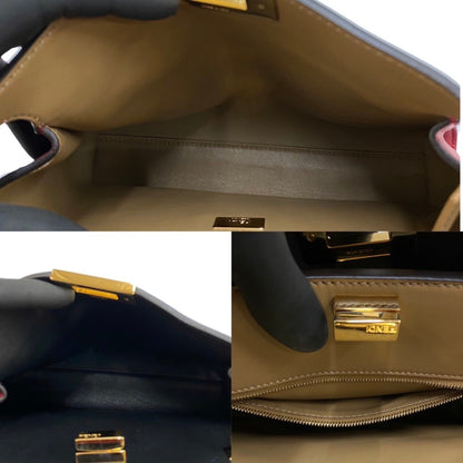 Fendi Red Leather Peekaboo