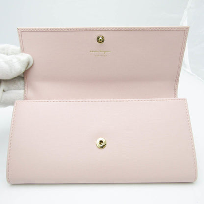 Salvatore Ferragamo Pink Leather Gancini