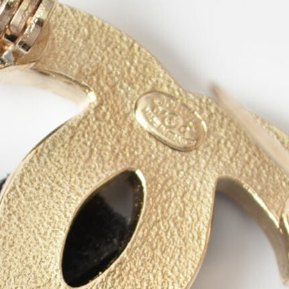 Chanel Gold Metal Brooch