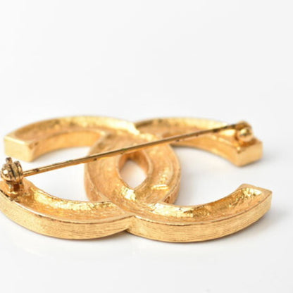 Chanel Gold Metal Brooch