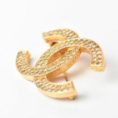 Chanel Gold Metal Brooch