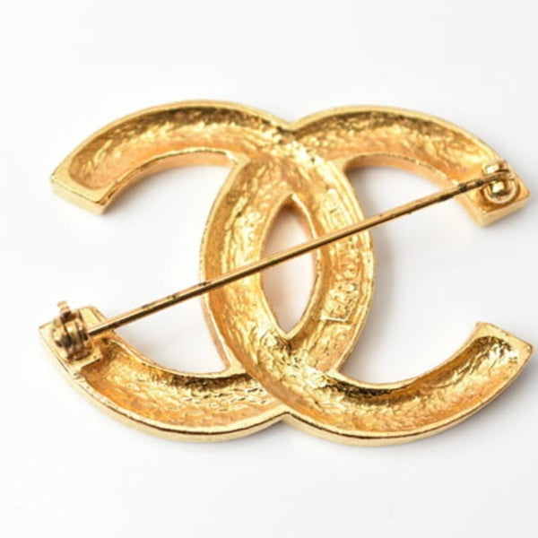 Dior Gold Gold Plated Brooch