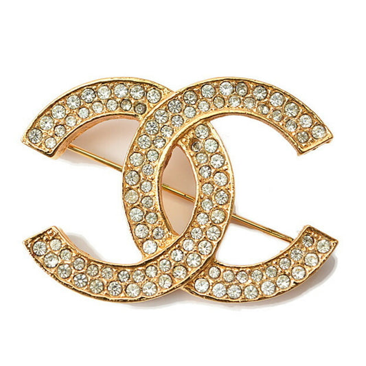 Chanel Gold Metal Brooch